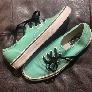 Teal Vans